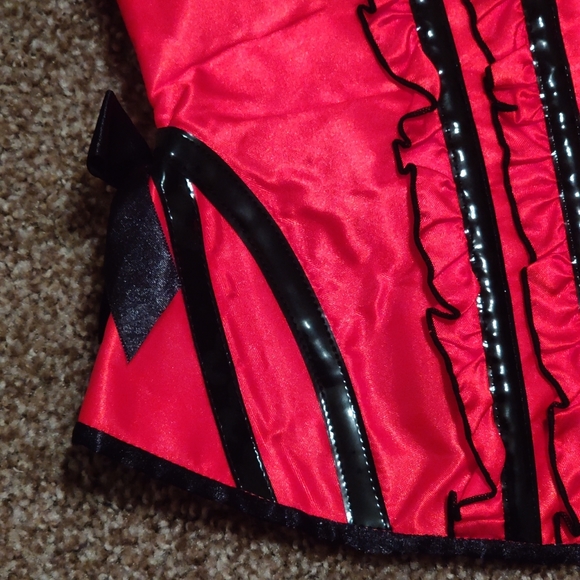 Burlesques Satin Silhouette Betty Corset - Picture 6 of 8